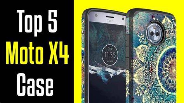 Moto X4 - back 2 Moto x4 cases