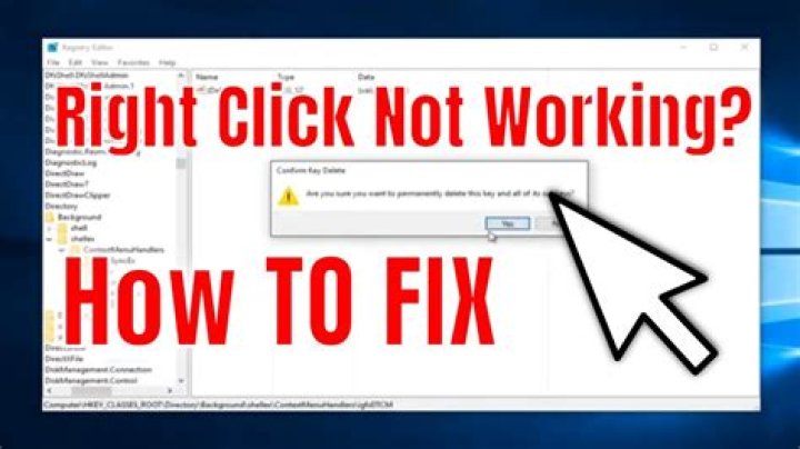 Mouse Right Click Not Working in Windows 10 [Fixed]