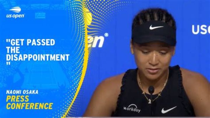 Naomi Osaka disappointed