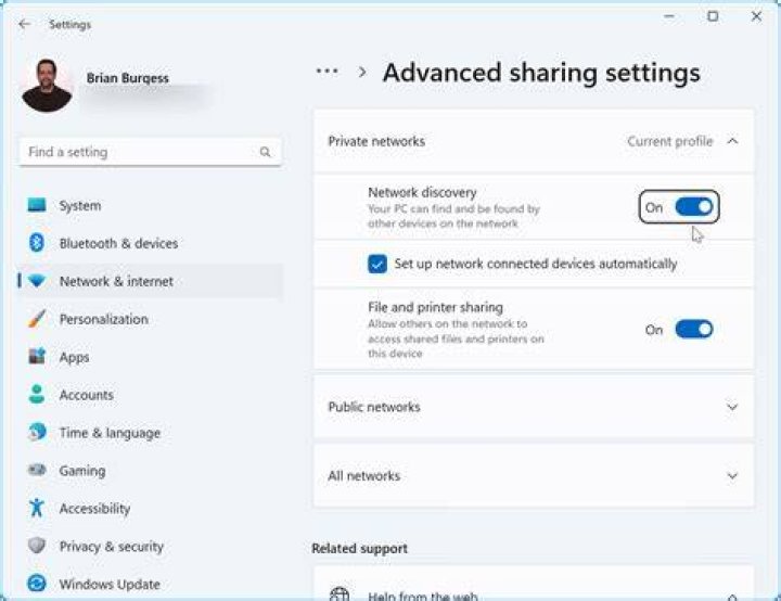 The Network and Sharing applet Network and Sharing applet can't share printer error 0x00006d9