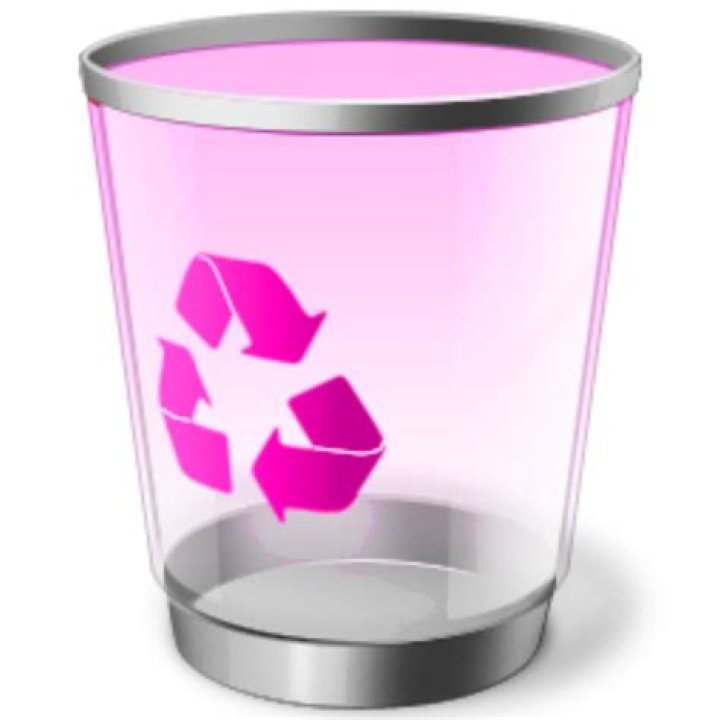 new recycle bin empty icon