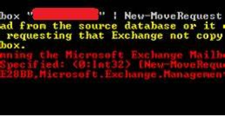 migration error New-MoveRequest New-MoveRequest