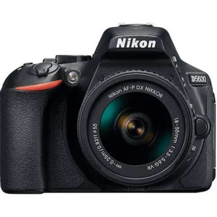 Nikon D5600 DSLR camera body with screen flipped out Nikon D5600 DSLR camera body with screen flipped out