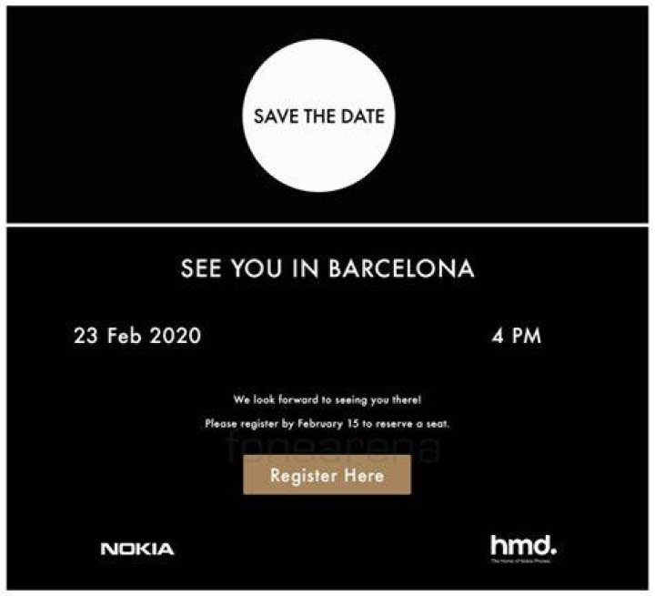 Nokia MWC 2020 Invite Nokia MWC 2020 Invite