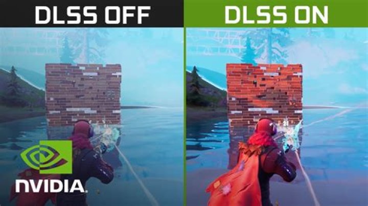Nvidia DLSS comparison Fortnite Nvidia DLSS comparison in Fortnite, showing on and off
