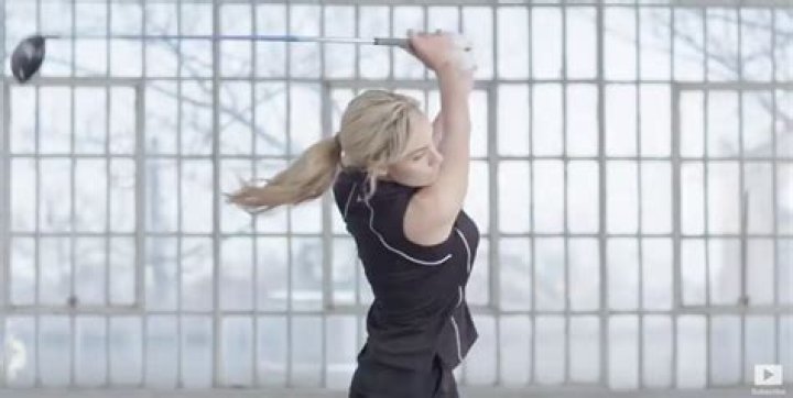 Paige Spiranac training Paige Spiranac training