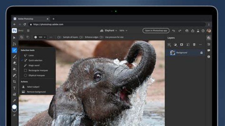 Photoshop browser