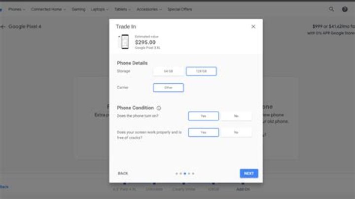 Pixel 4 trade in program Pixel 4 trade in program