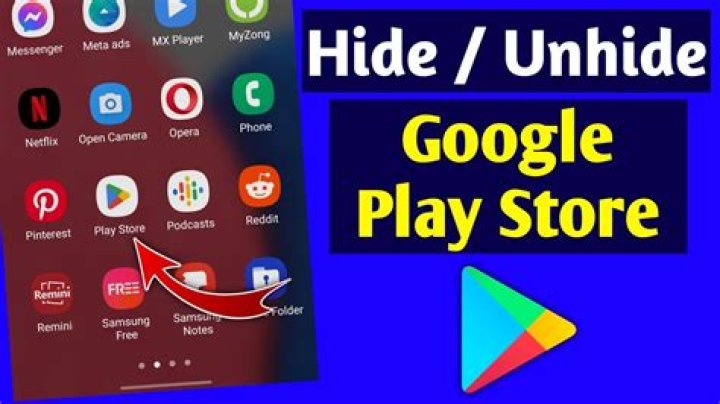 Play Store Hide Phones Play Store Hide Phones