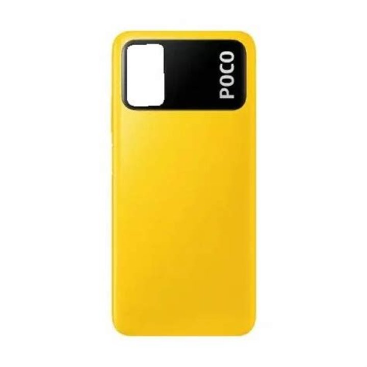 Poco M3 back panel with camera module Poco M3 back panel with camera module