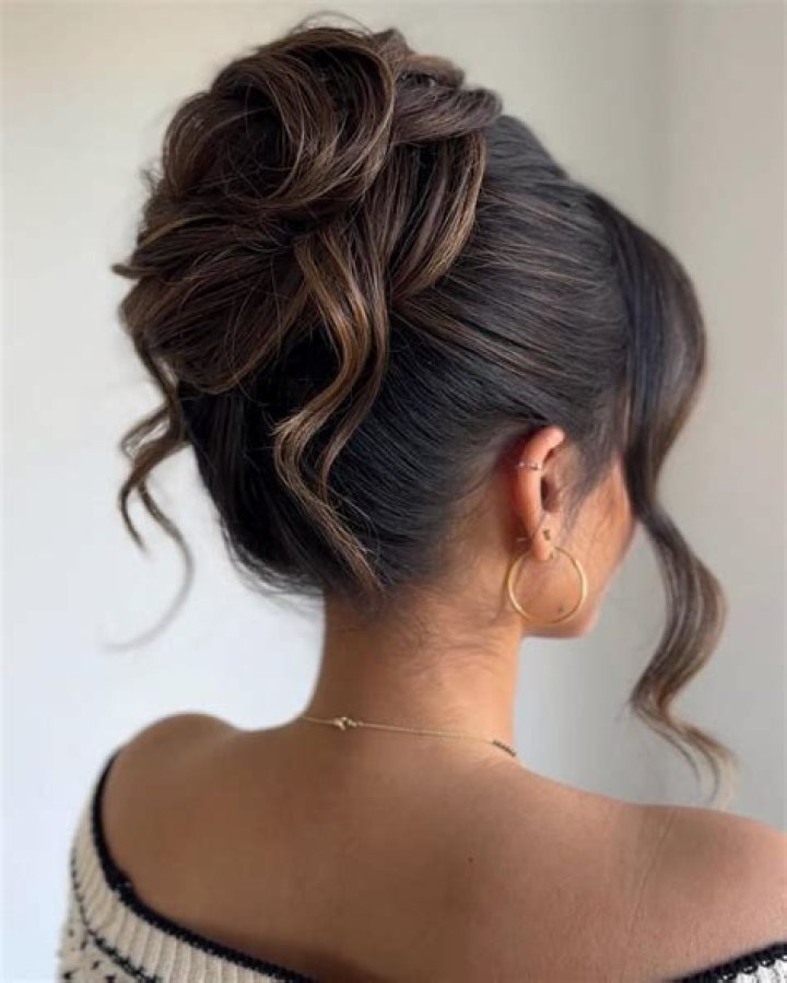 ponytail twist fall updos