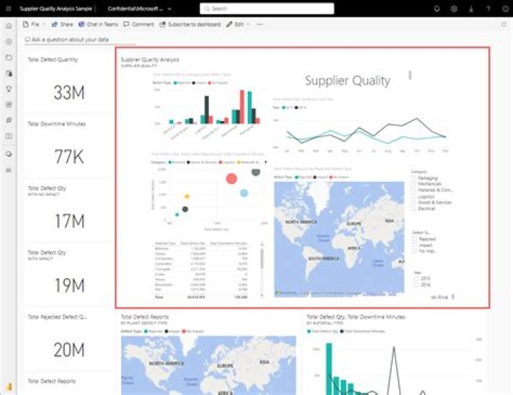 power bi add report pin live page