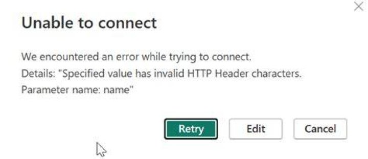 power bi error unable to load image