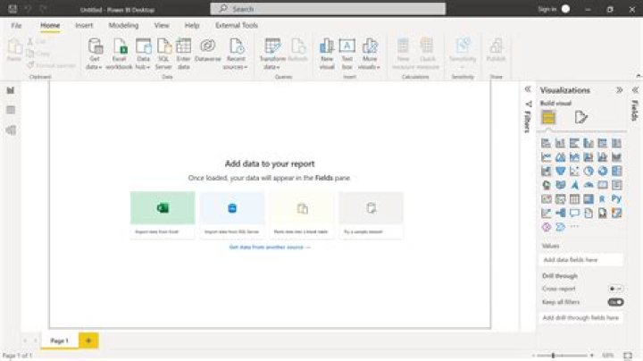 power bi view report