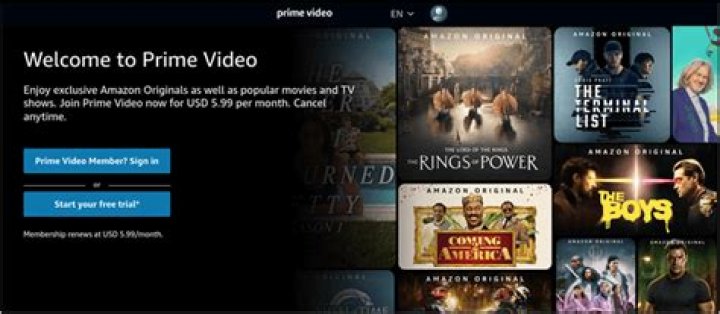 Prime Video 2019 screenshot Prime Video screenshot