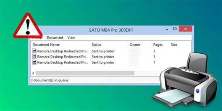 printer queue wont clear