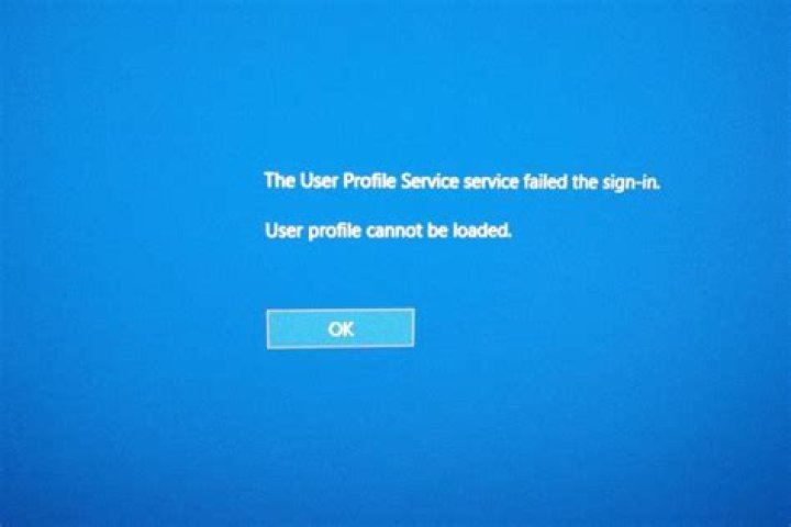 profileimagepath user profile service failed logon