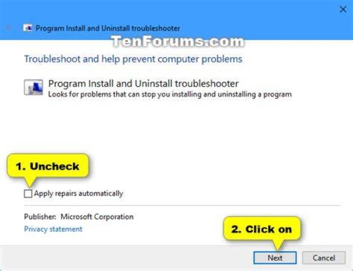 troubleshooter program install and uninstall troubleshooter BlueStacks latest version already installed