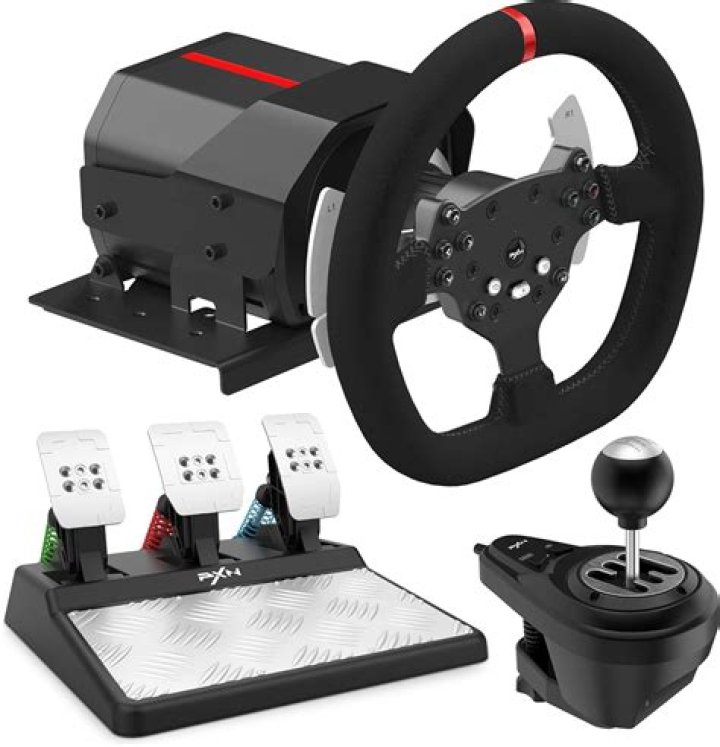 Racing wheels with force feedback