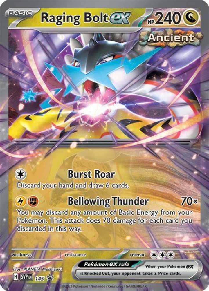 Raging Bolt ex (Temporal Forces 123)