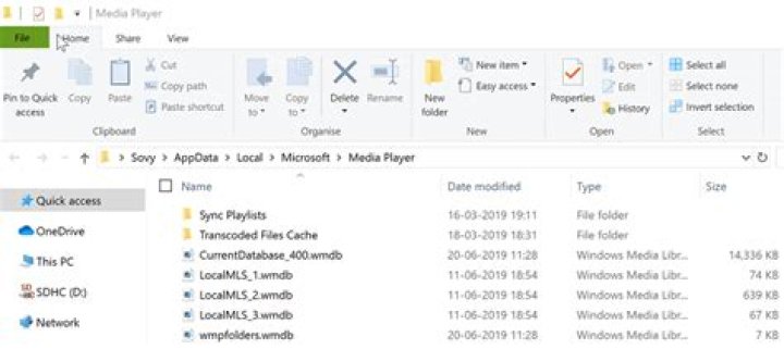 Rebuild WMP Library database Rebuild WMP Library database if windows media player cannot delete a file from the device