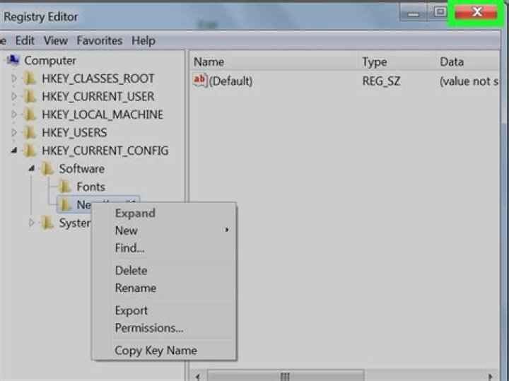 regedit