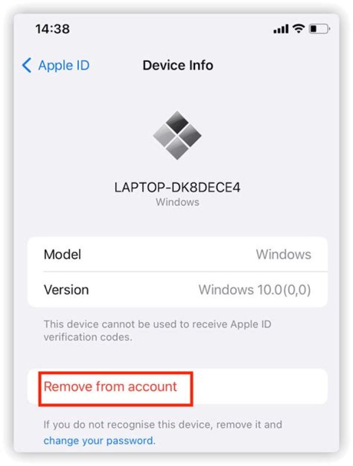 remove device