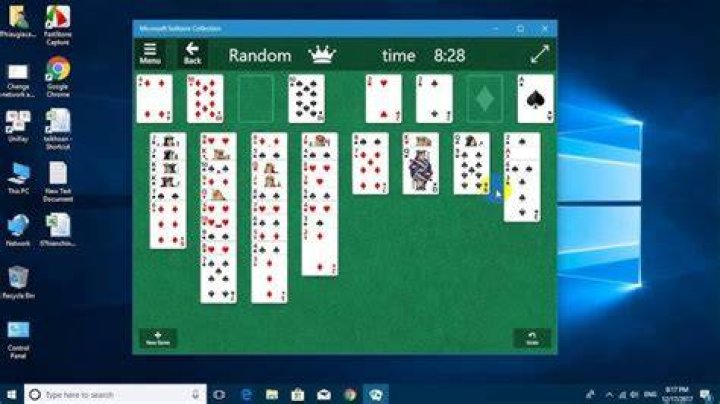 reset microsoft solitaire collection