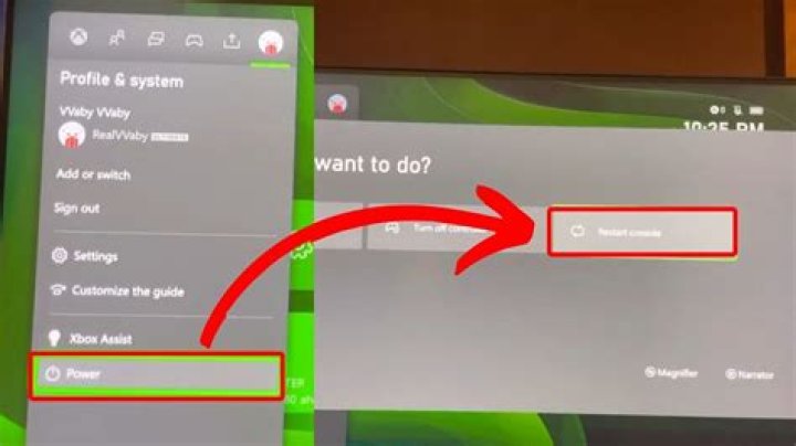 Restart xbox one