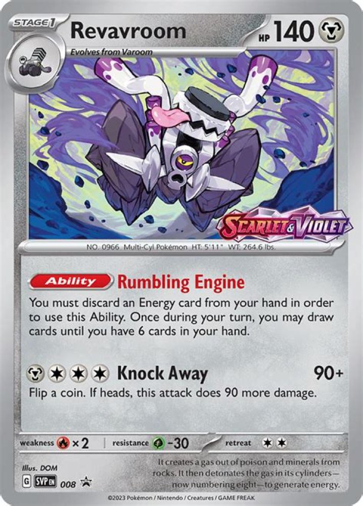 Revavroom (Scarlet & Violet 142)