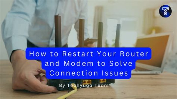 router to modem connection problems