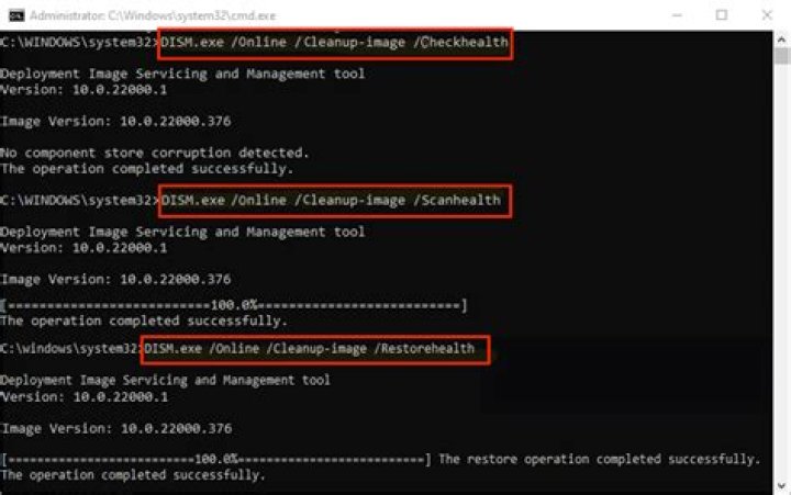 Run DISM tool to fix Diagnostic Service Policy high CPU usage