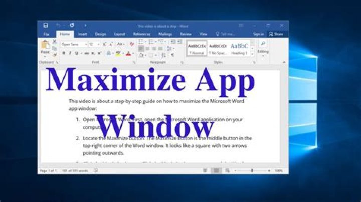 Maximized option in properties Run maximized Word - Microsoft Word opens small window