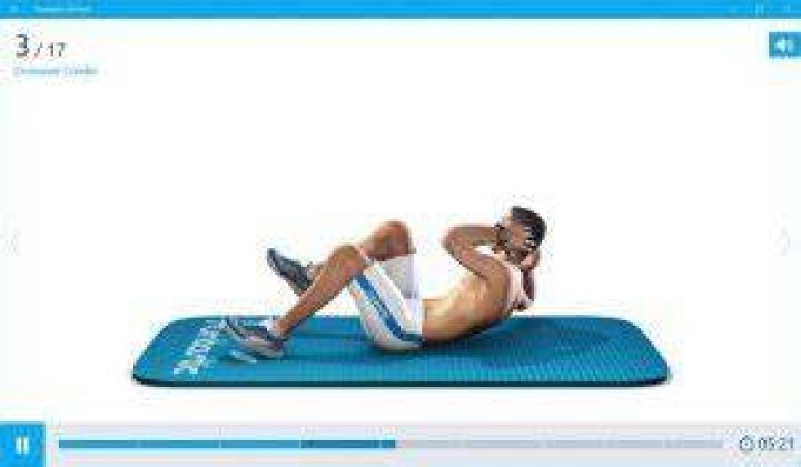 Runtastic Six Pack windows 10 fitness app
