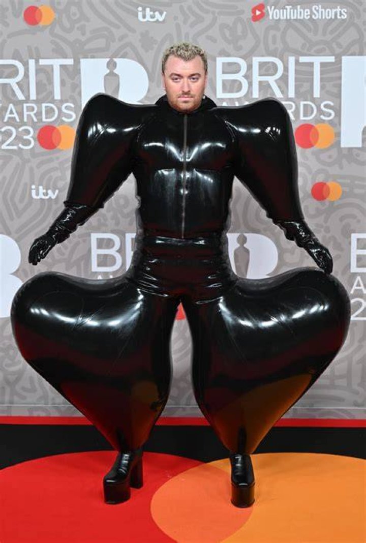 Sam Smith at the 2023 Grammys.