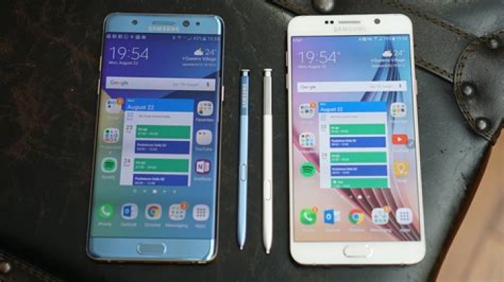 Samsung Galaxy Note 7 vs Galaxy Note 5