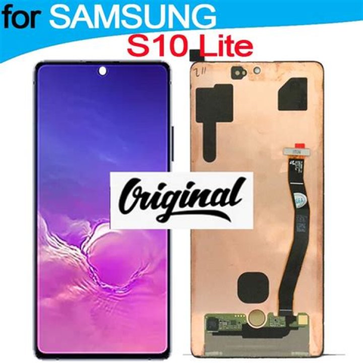 Samsung Galaxy S10 Lite screen in hand 1 Samsung Galaxy S10 Lite screen in hand 1