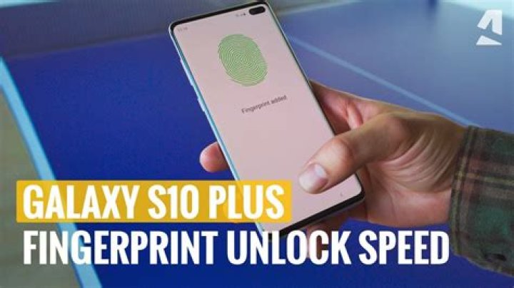 Samsung Galaxy S10 Plus Fingerprint reader (8 of X) Samsung Galaxy S10 Plus Fingerprint reader