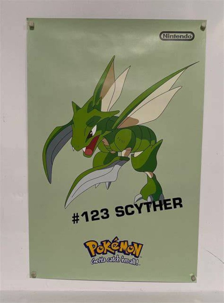 Scyther from the 1990 Capsule Monsters sprite sheet[2]