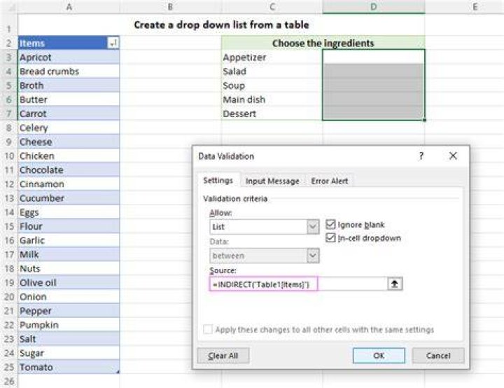 Select data range and click Insert chart