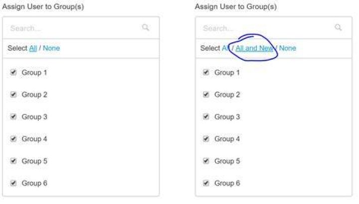 Select User Group window Select User Group The specified user does not have a valid profile error