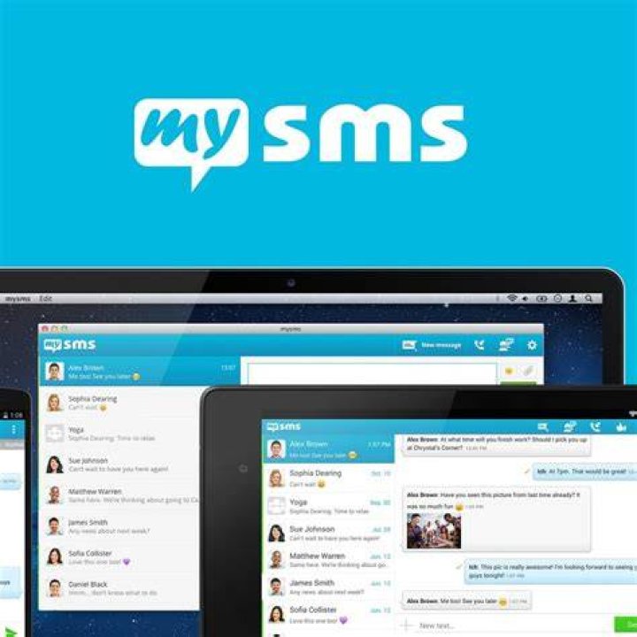 Send SMS from Windows 10, Windows 8 with Mysms (Free)