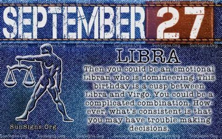 september 27 libra birthday calendar