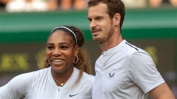 Serena Williams and Andy Murray