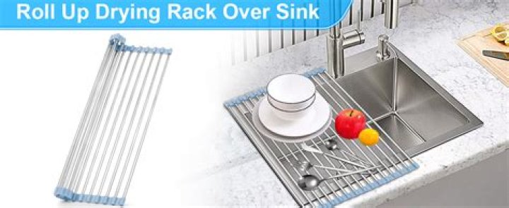 Seropy Roll Up Dish Drying Rack Amazon