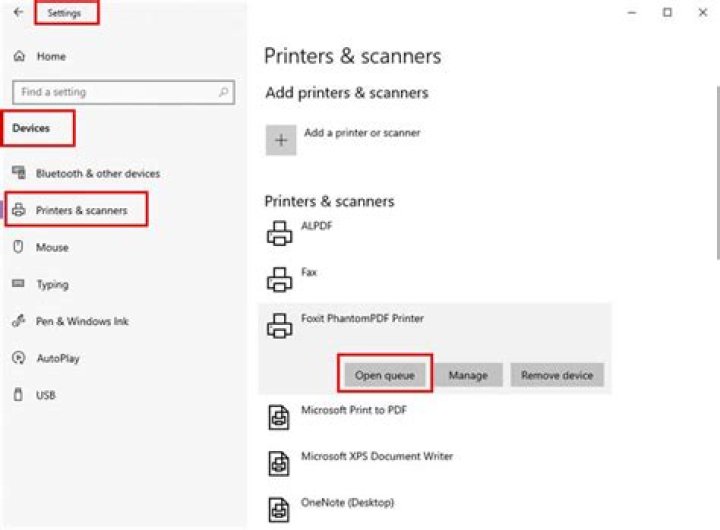 services window services window printer queue