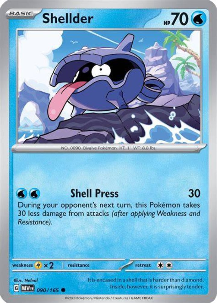 Shellder (151 90) - Bulbapedia, the community-driven Pokémon encyclopedia
