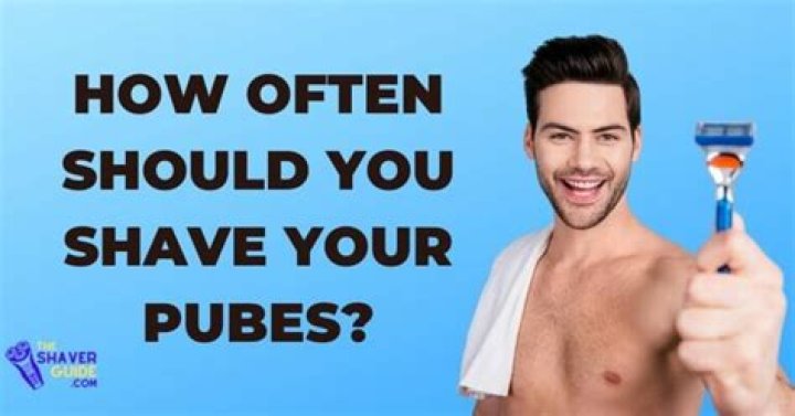 Should men shave their pubes?