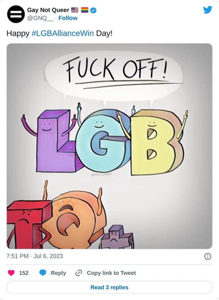 Should the LGB drop the TQ+?