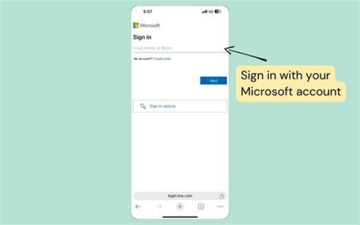 Sign in to your Microsoft account